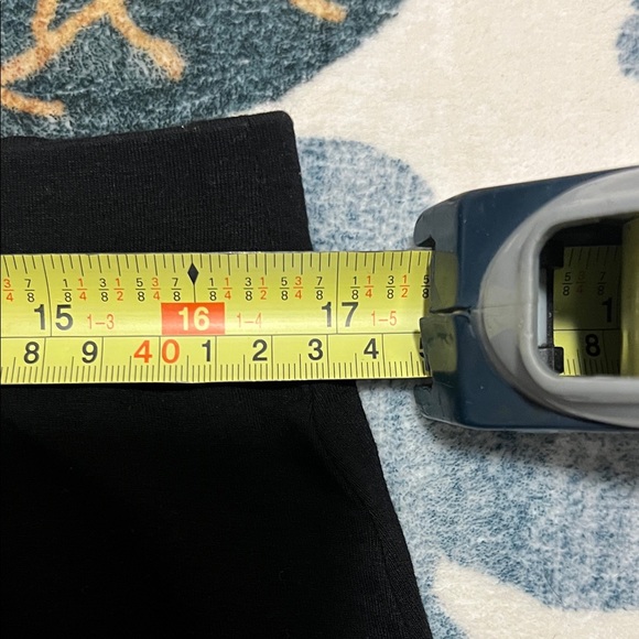 Max Studio Black Mini Skirt with Ruffle Hem - Picture 3 of 5